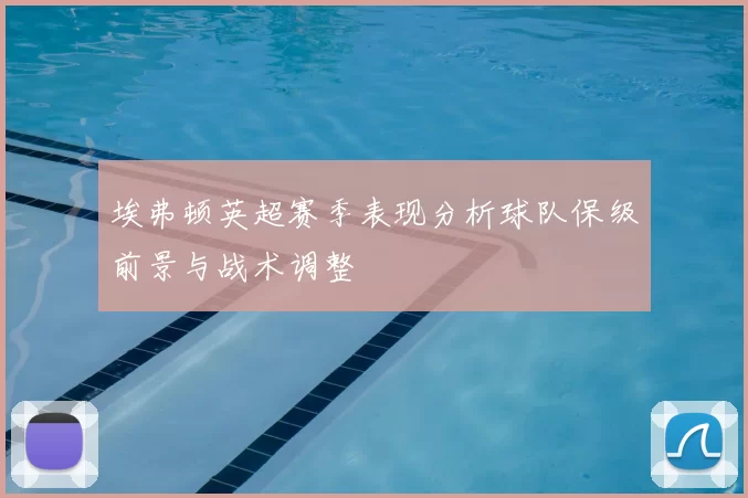 埃弗顿英超赛季表现分析球队保级前景与战术调整